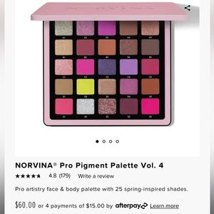 Anastasia Beverly Hills Nirvana palette, pro pigment vol 4